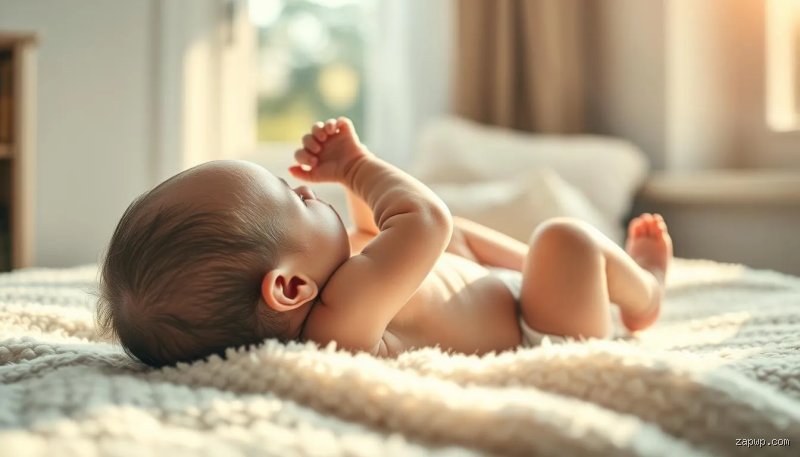 Wann drehen sich Babys vom Rücken auf die Seite?