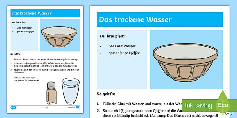 Warum schmeckt Wasser trocken? Die wissenschaftlichen Gründe für ein paradoxes Mundgefühl