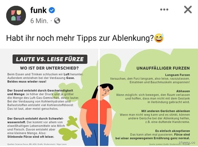 Warum sind manche Fürze laut oder leise?
