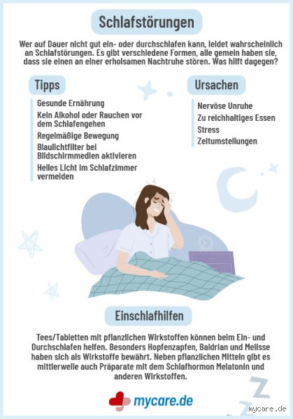 Was sind Anzeichen für eine Schlafstörung?