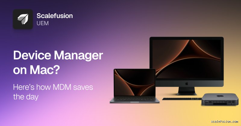 Wo finde ich den Gerätemanager bei Mac?
