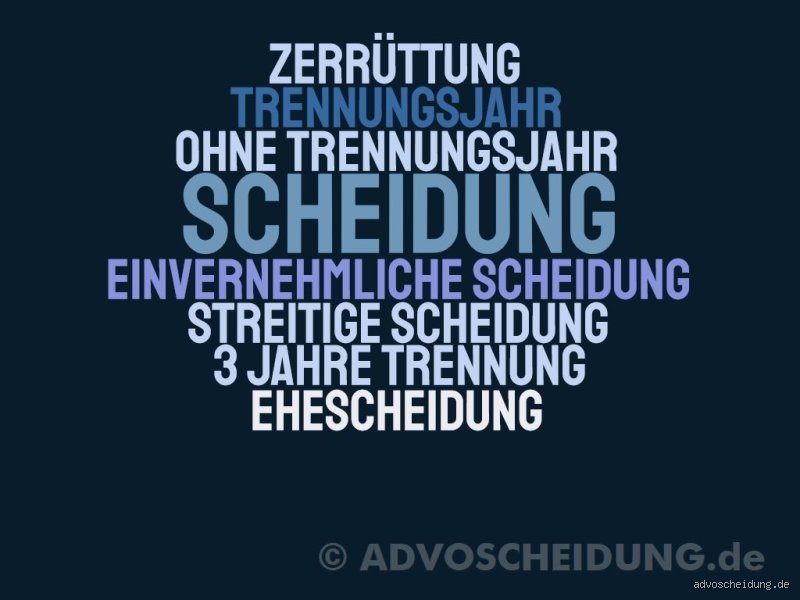 Wann Scheidung ohne Zustimmung?