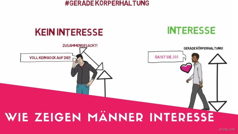 Wann zeigt ein Mann Interesse?
