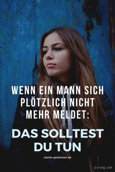 Warum antworten Männer plötzlich nicht mehr?