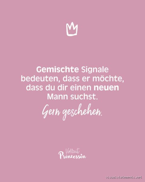 Was sind gemischte Signale im Alltag und wie man sie richtig deutet