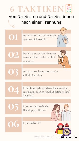 Wie lange dauert die Trennung von einem Narzissten?
