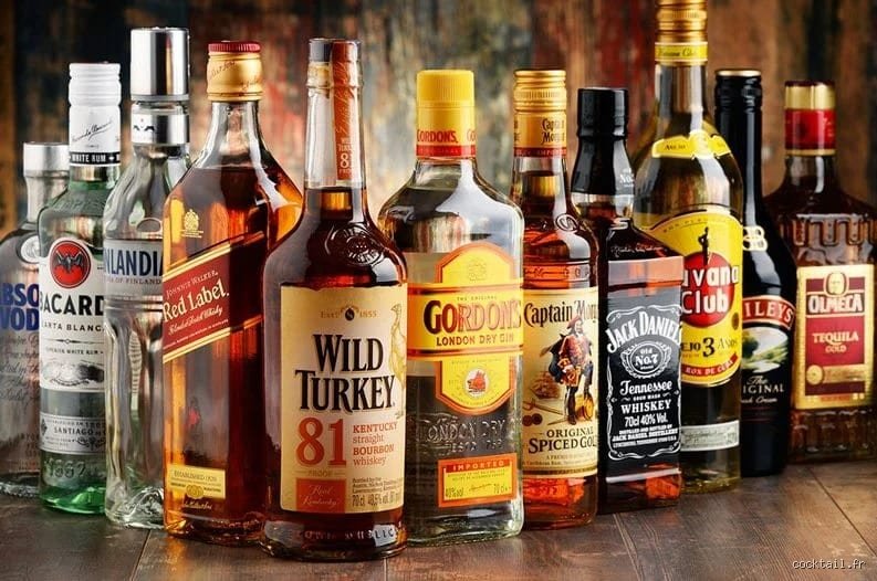 Quels sont les alcools les plus connus ?