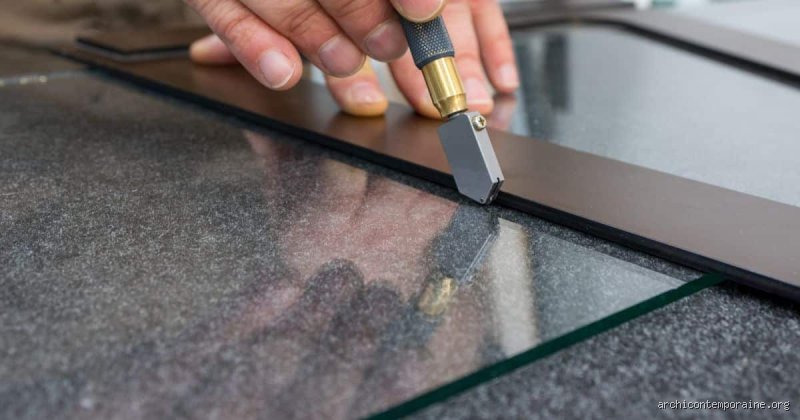 Comment couper un verre trempé sans le casser ?