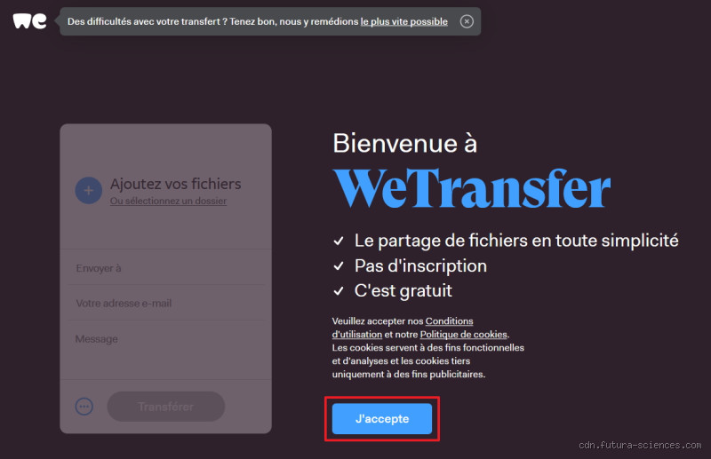 Comment faire pour envoyer un fichier avec WeTransfer ? Suivez le guide