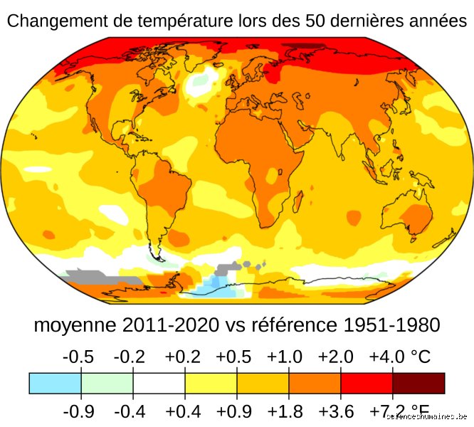 Comment voit-on que le réchauffement climatique s'accentue vraiment ces dernières années ?