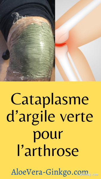 Est-ce que l'argile verte est bonne pour l'arthrose du genou ?