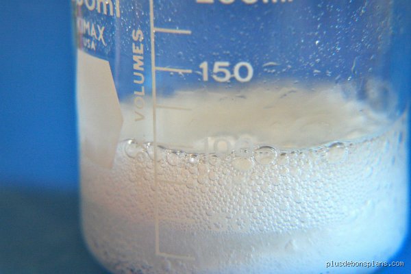 Que se passe-t-il lorsqu'on mélange de l'eau, du vinaigre et du bicarbonate de soude : bien plus qu’une simple mousse de volcan scolaire