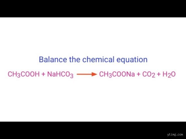 Quelle est la réaction entre NaHCO3 et CH3COOH ? Tout ce qu'il faut savoir sur ce duel chimique entre bicarbonate et vinaigre