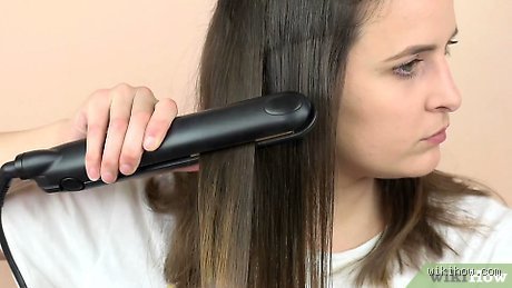 Comment lisser cheveux avec extension ?