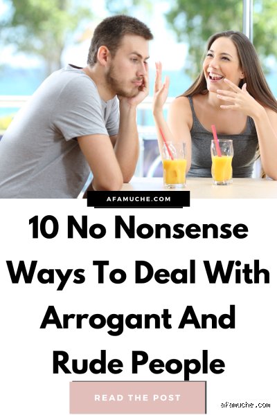 Comment répondre à un arrogant ?