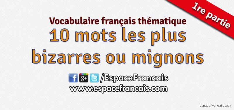 Quels sont les 10 mots les plus drôles en français ? Le palmarès de l’insolite lexical et de la sonorité qui claque