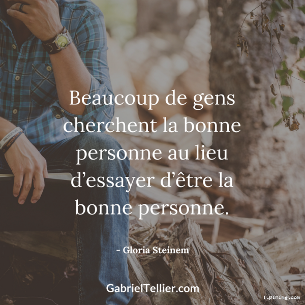 Qui est une bonne personne ? Un regard vrai et touchant