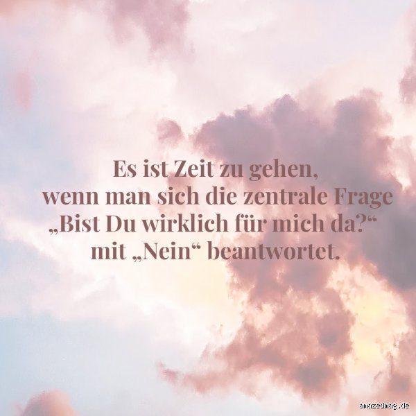 Warum trennt man sich so schwer?