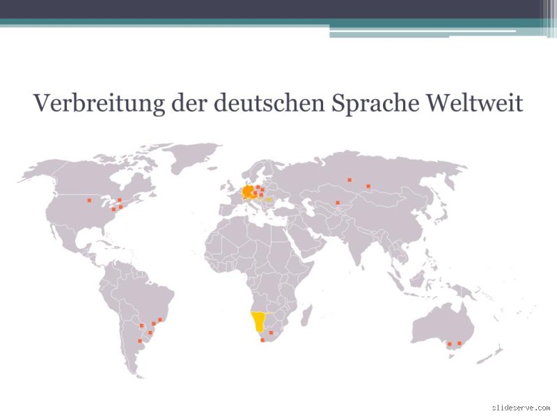 Ist Deutsch die Weltsprache?