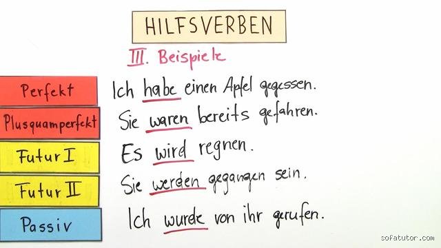 Ist ein Hilfsverb wirklich ein Prädikat? Meine Gedanken dazu
