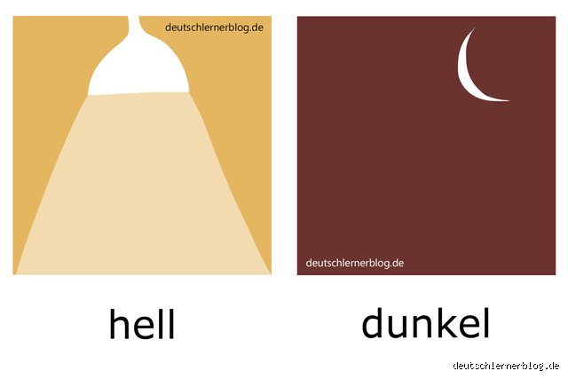 Ist es dunkler oder dünkler?