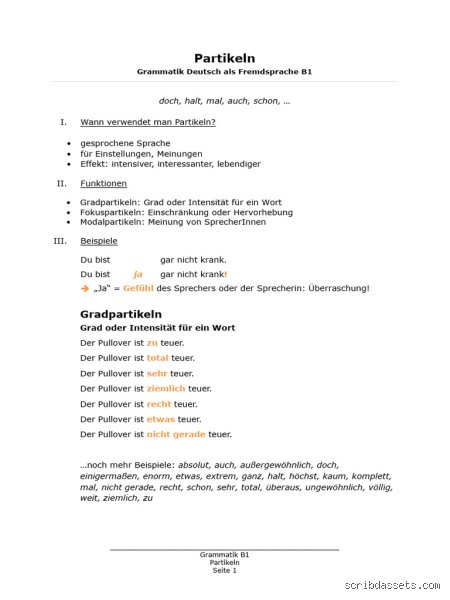 Ist mal ein Partikel? Die verborgene Macht eines kleinen Wortes im deutschen Sprachdschungel