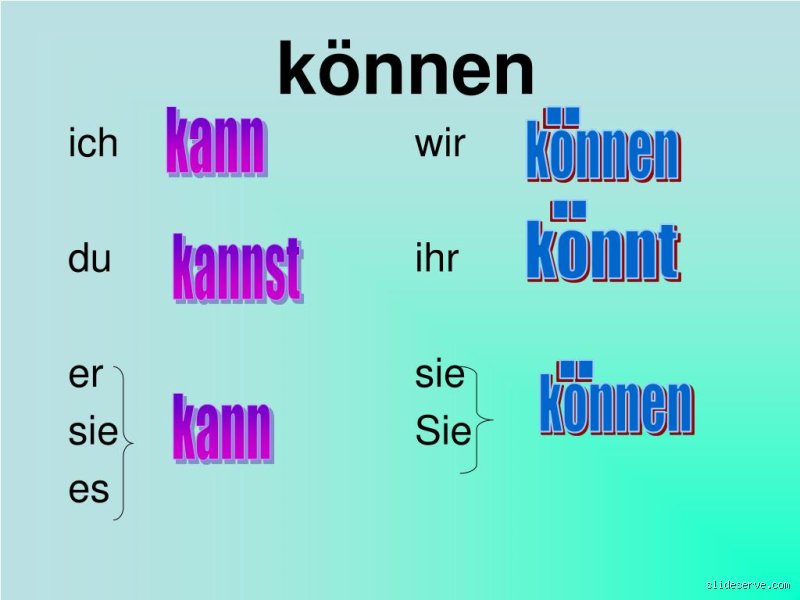 Kannst ein Verb? Die Meisterkunst der deutschen Verbkongugation