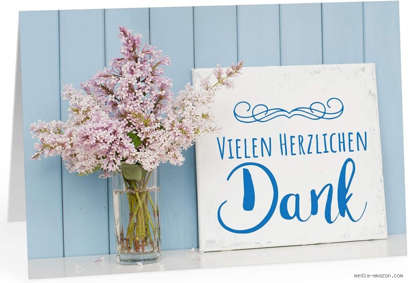 Was bedeutet "Vielen herzlichen Dank"?