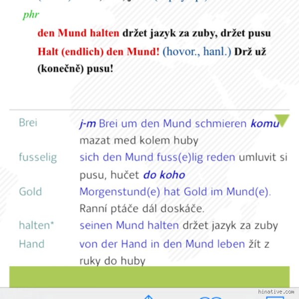 Was heißt auf Bayerisch „Halt den Mund“?