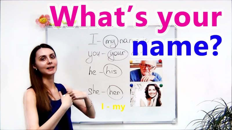 Was heißt "What's your name?"