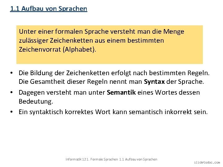 Was ist die Aufgabe von Sprache?