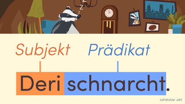 Was ist ein Subjekt 6 Klasse?