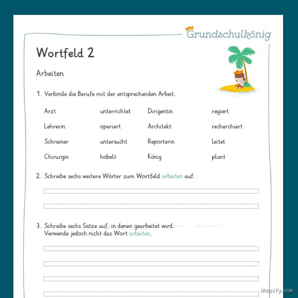 Was ist ein Wortfeld 3. Klasse?