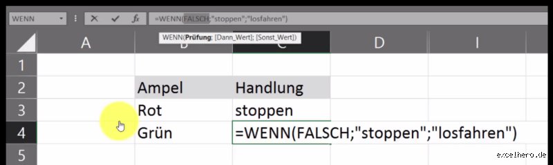 Wie benutze ich wenn?