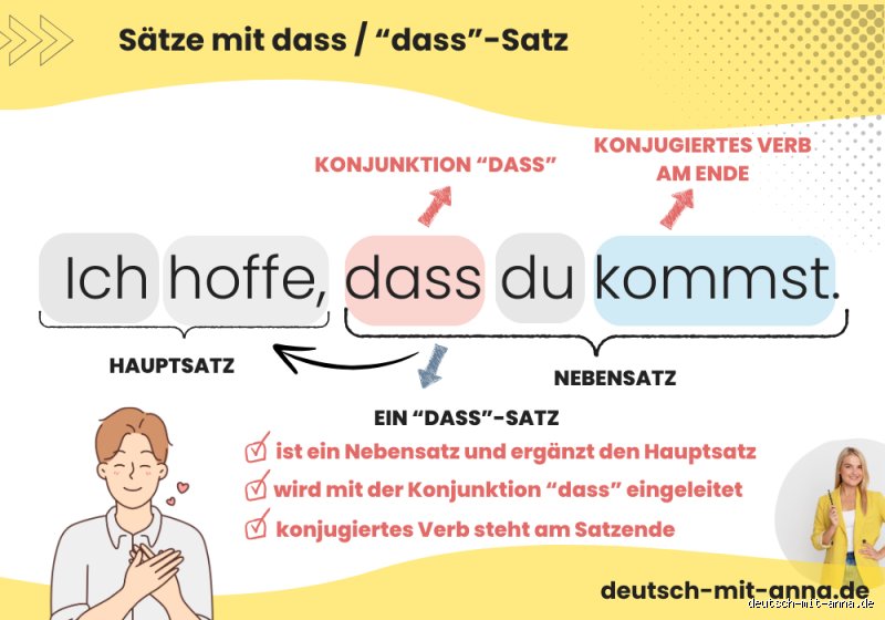 Wie bildet man die Sätze?