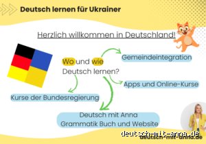 Wo können Ukrainer Deutsch lernen?