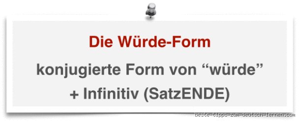 Würde als Konjunktiv: Die umfassende Erklärung für perfekte Grammatik