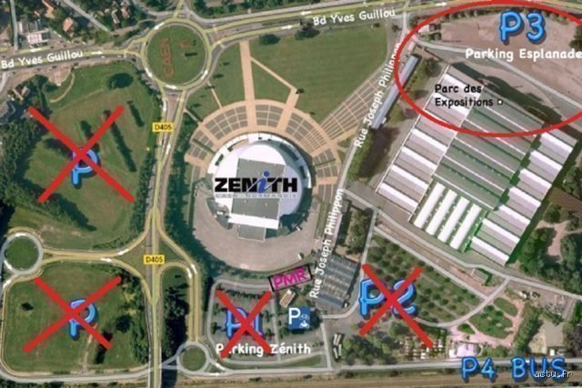 Où se garer pour aller au Zénith de Caen : guide complet