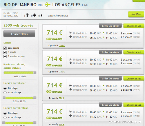 Quand le prix de billet d'avion est le plus bas ?