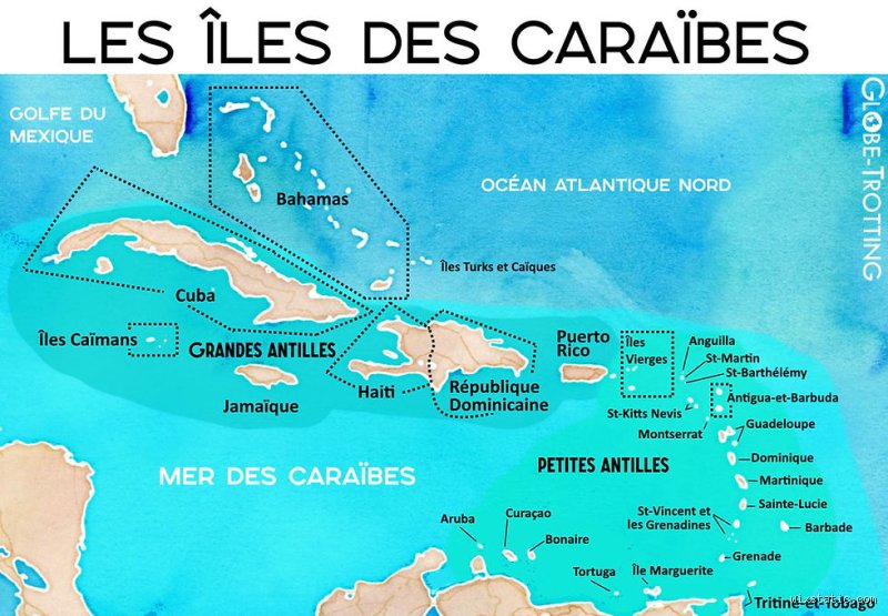 Quelle est l'île française des Caraïbes la plus sûre pour vos prochaines vacances sous les tropiques ?