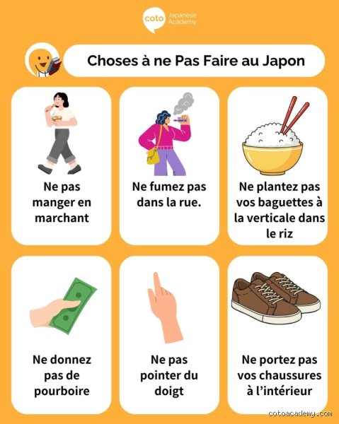 Quelles sont les 5 choses à ne pas faire au Japon pour éviter les faux pas culturels irréparables