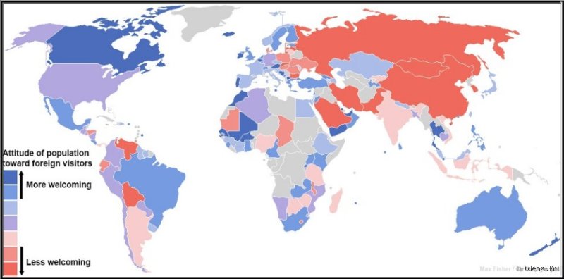 Quels sont les pays les moins accueillants au monde : la réalité derrière le mythe de l'hospitalité universelle