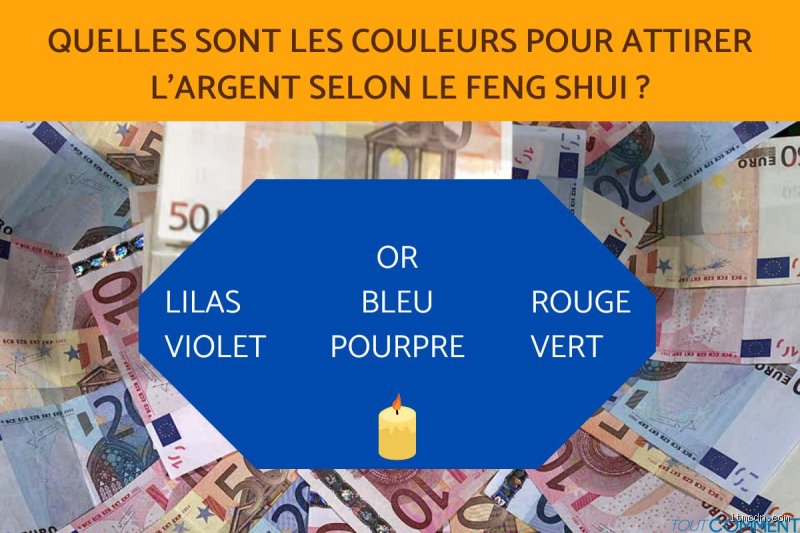 Quelle est la couleur pour attirer l'argent ?