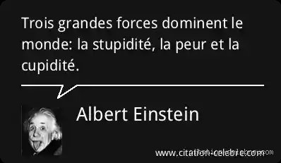 Albert Einstein a-t-il dit que trois grandes forces régissent le monde ? Entre mythe Internet et réalité historique