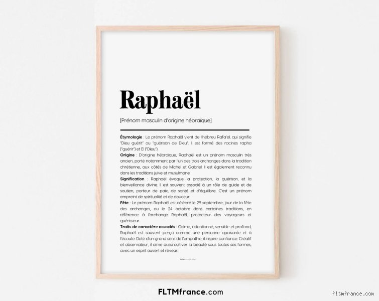 Quel est le surnom de Raphaël ? Entre héritage biblique, génie de la Renaissance et diminutifs du quotidien
