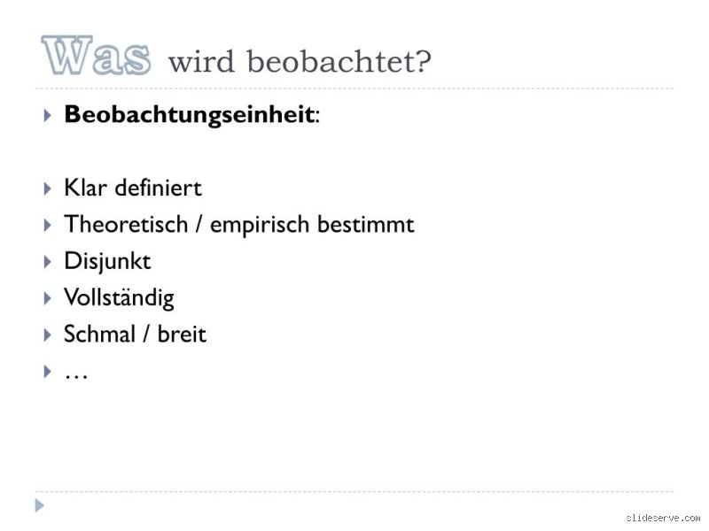 Wie reagieren, wenn man beobachtet wird?