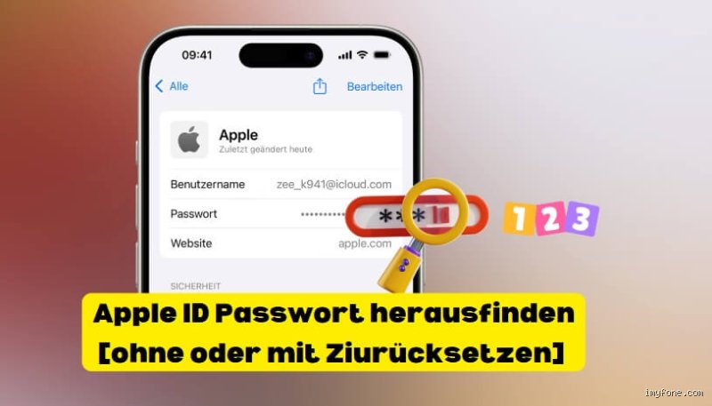Wo kann man das Passwort für die Apple-ID sehen? Eine ehrliche Erklärung