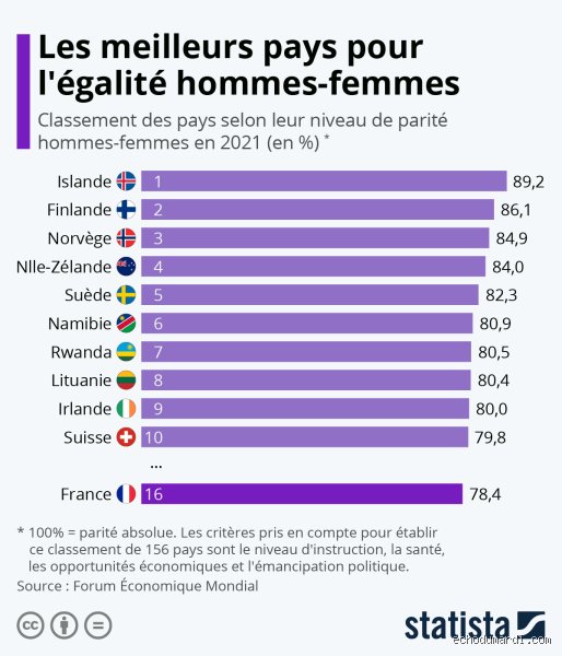 Quel est le meilleur exemple d'égalité dans notre société moderne : analyse d'un idéal de justice face à la réalité brute