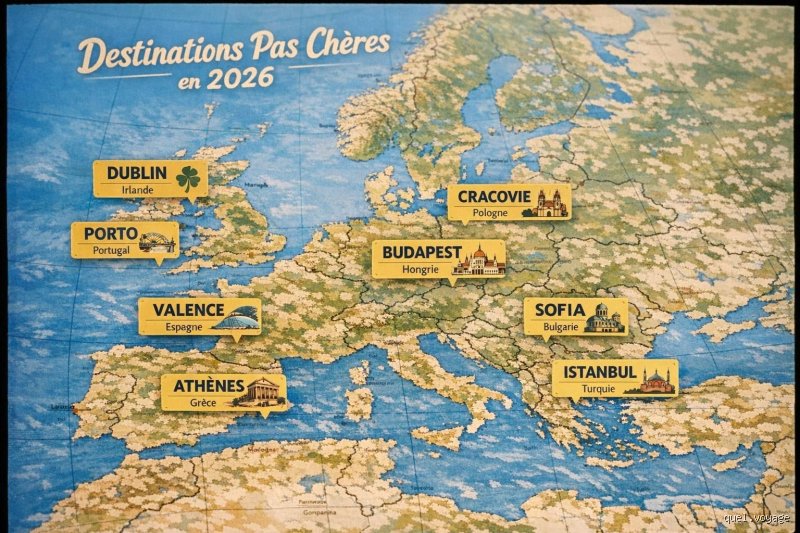Où partir en 2026 pas cher : le guide ultime pour dénicher les pépites mondiales sans vider son livret A