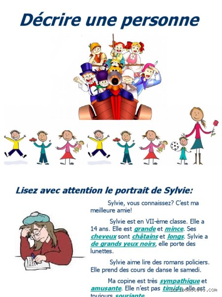 Comment décrire une personne en un mot ?